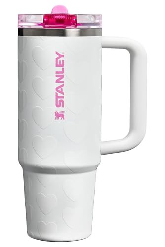 STANLEY Quencher ProTour Flip Straw Tumbler with Leakproof Lid 30 oz | Built-In Straw & Handle | Cupholder Compatible for Travel | Insulated Stainless Steel Cup | BPA-Free | Frost Lovely | Amazon (US)