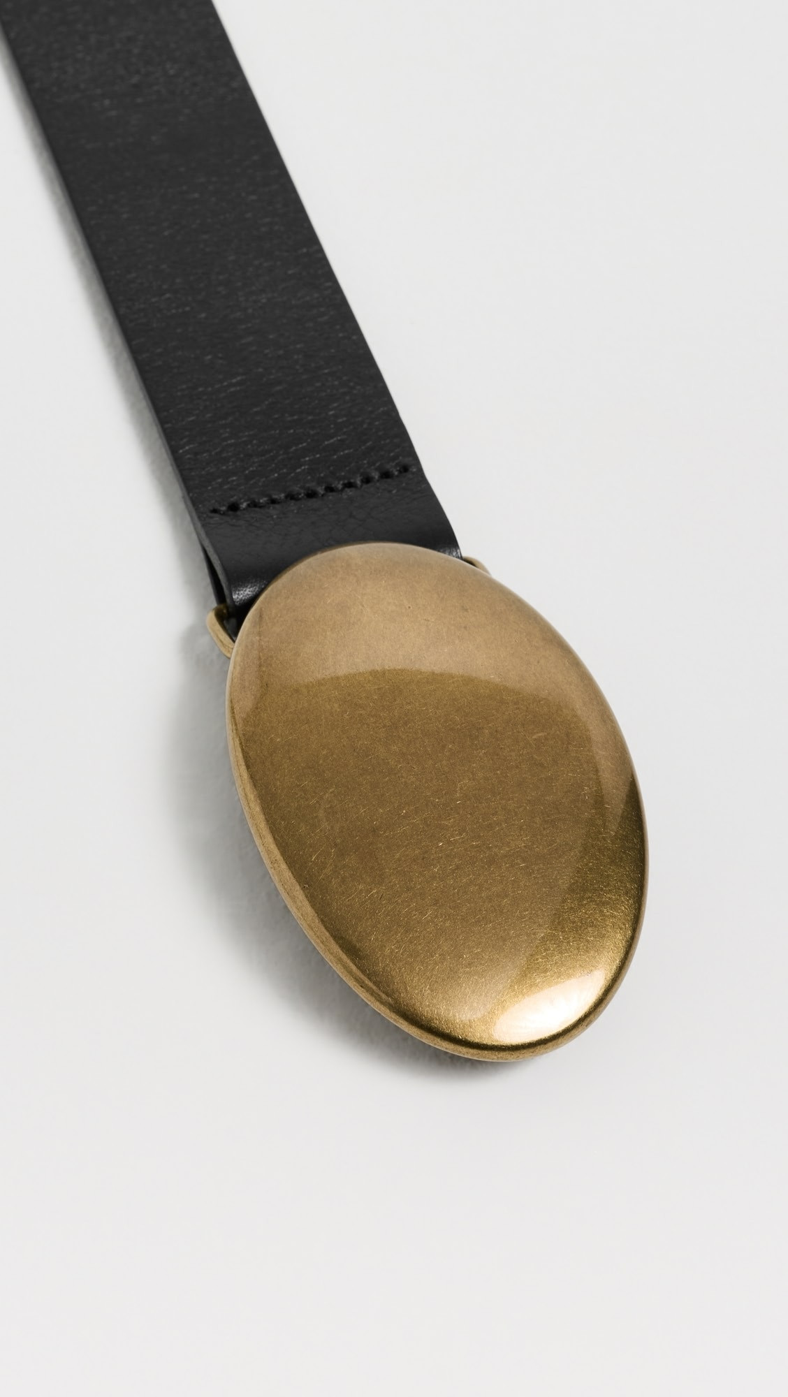 Oval-Buckle Belt | Shopbop
