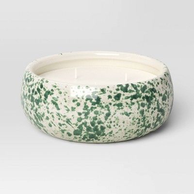 3-Wick Ceramic Citronella Jar Candle Assorted Greens 30oz - Threshold™ designed with Studio McG... | Target