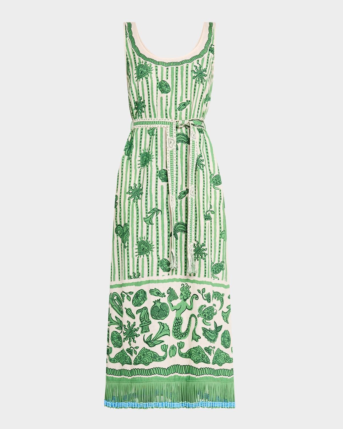 Lula Sleeveless Midi Dress | Neiman Marcus