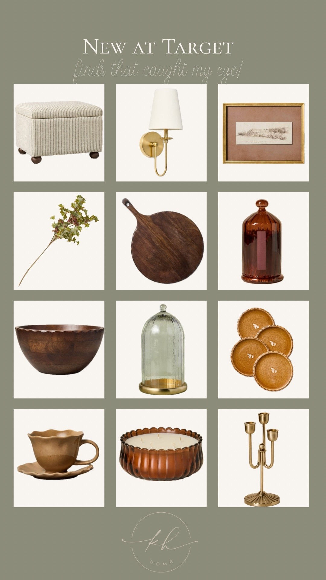 New Target collection launching 7/26! Save now, shop later! 🤎🍂

I'm really excited about the bun feet ottomans, the dark wood cutting boards and my kitchen step stool that now comes in a dark oak color! 😍

#LTKHome #LTKSeasonal