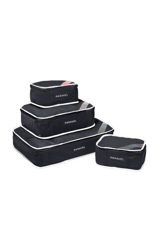 Paravel Packing Cube Quad in Derby Black - Black. Size all. | FWRD 