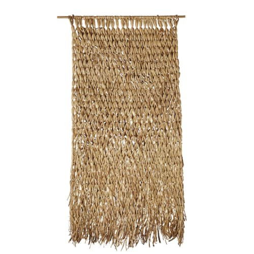 Déco murale en fibre végétale tressée 120x220 | Maisons du Monde | Maisons du Monde FR