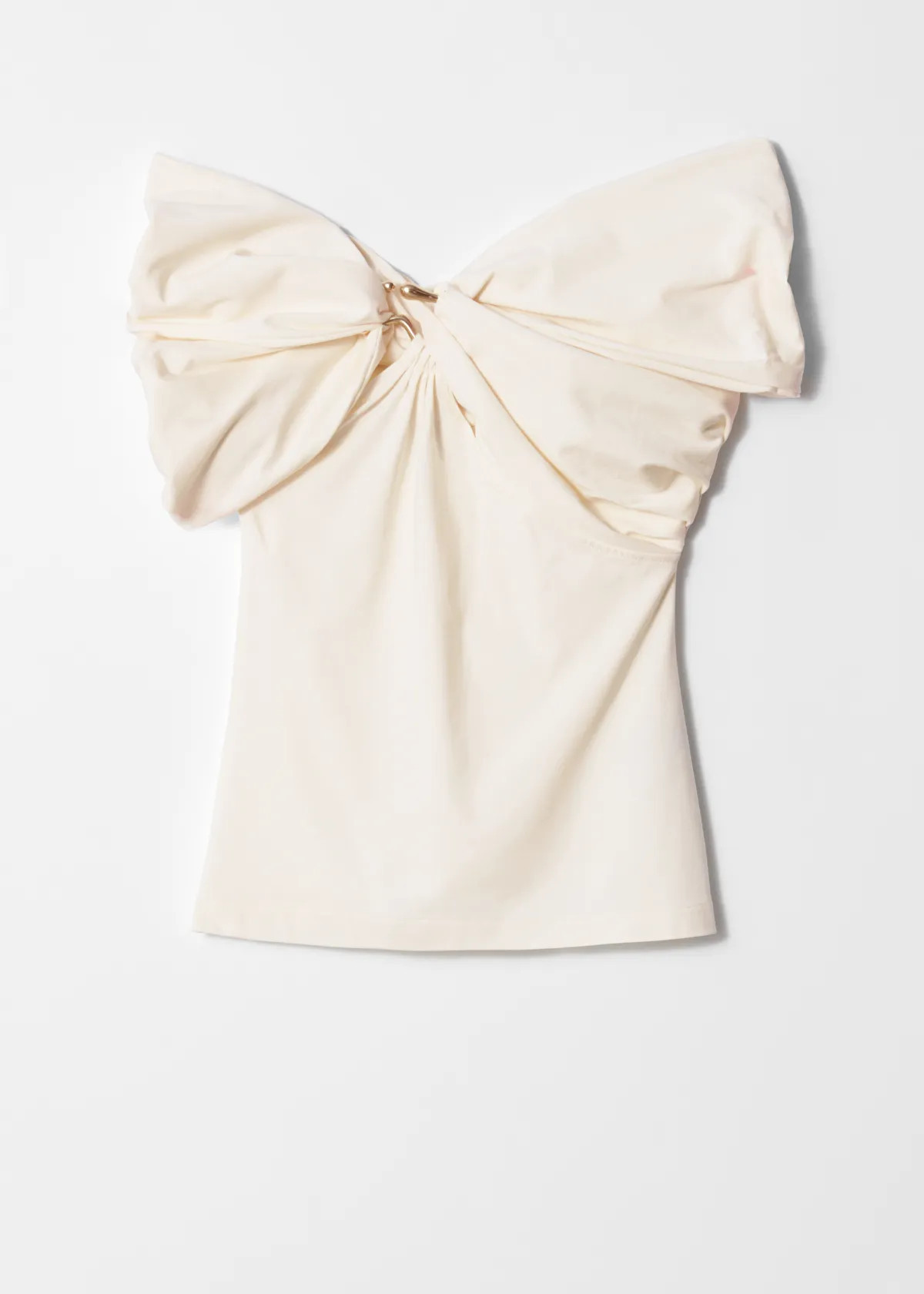 Draped Off-Shoulder Top | & Other Stories UK