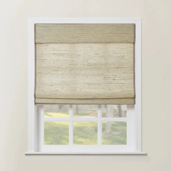 Rae Natural Ramie Flax Woven Wood Shades - Series C | TWOPAGES