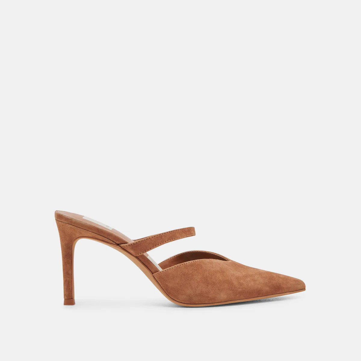 KANIKA HEELS PECAN SUEDE | DolceVita.com