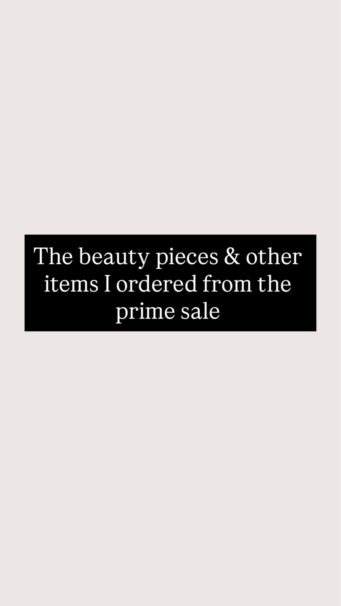 Here’s my prime day haul! I went hard on the medicube deals - seriously going to upgrade my skincare game with Kbeauty products! Also grabbed some items for Holly and pots for my mom! Prime day, prime day sale

#LTKSaleAlert #LTKBeauty #LTKselfcare