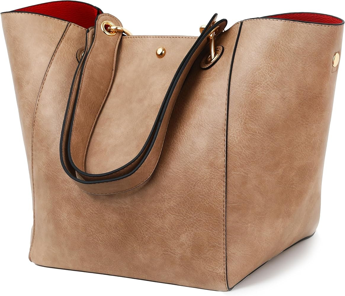sqlp Large Work Tote Bag for Women Designer Purses and Handbags Big Bucket bags Ladies Travel Cro... | Amazon (US)