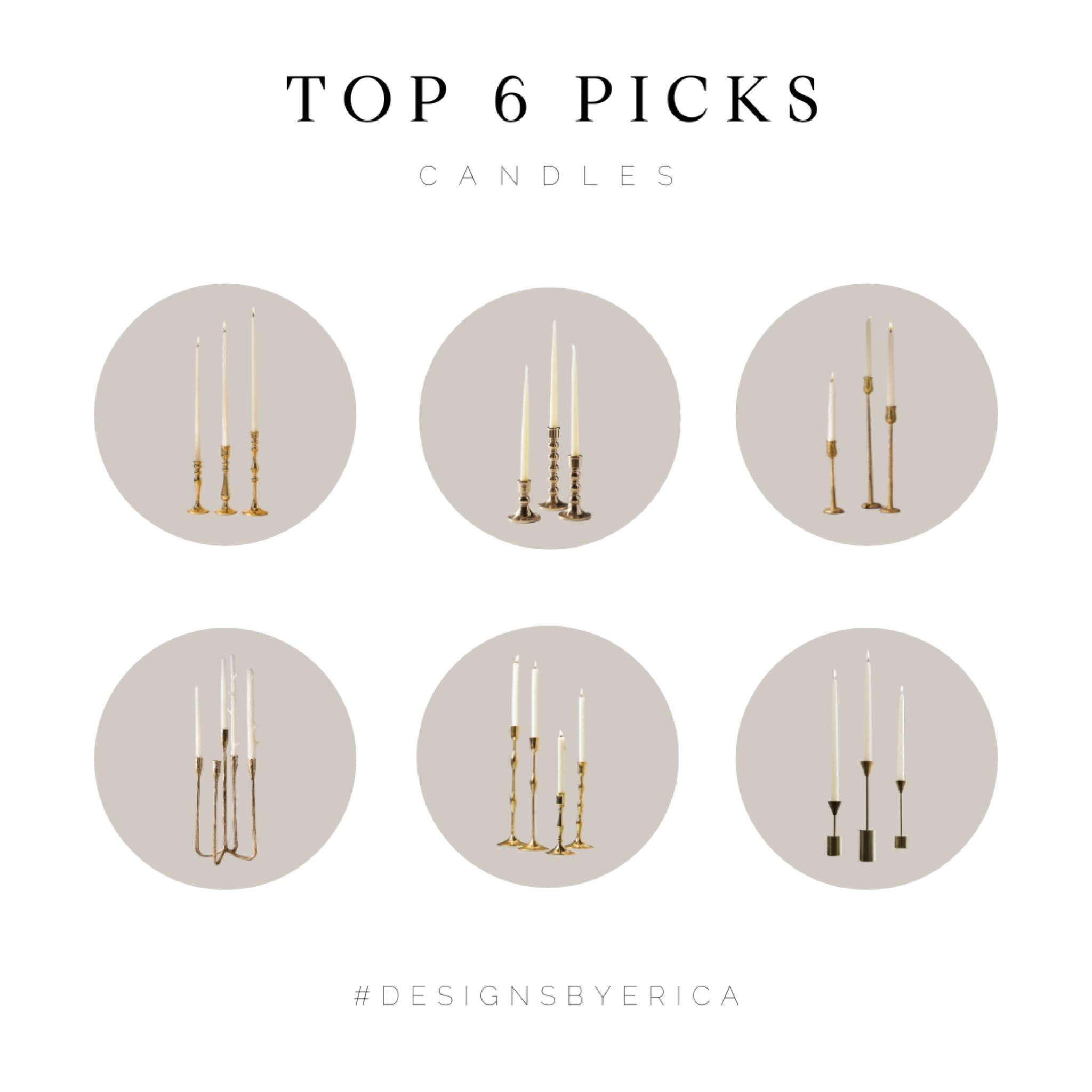 ✨ Glow Up Your Space! ✨

Looking for that perfect pop of elegance and warmth? 🕯️ Our Covelle & Co. Top Picks for Gold Candle Holders are here to light the way! 🌟 From sleek and modern designs to bold statement pieces, we’ve curated a collection that will elevate any room with effortless style.

💡 Pro tip: A touch of gold goes a long way in creating that cozy, sophisticated vibe.

✨ Shop our top picks now—link in bio! ✨

💬 Which one is your favorite? Tell us below!
📌 Save this post for your next decor refresh.
📣 Tag a friend who needs a little glow-up in their home!

#CovelleAndCo #GoldCandleGoals #ElegantLiving #HomeDecorInspo #ShopTheLook #InteriorStyling

#LTKHoliday #LTKGiftGuide #LTKStyleTip