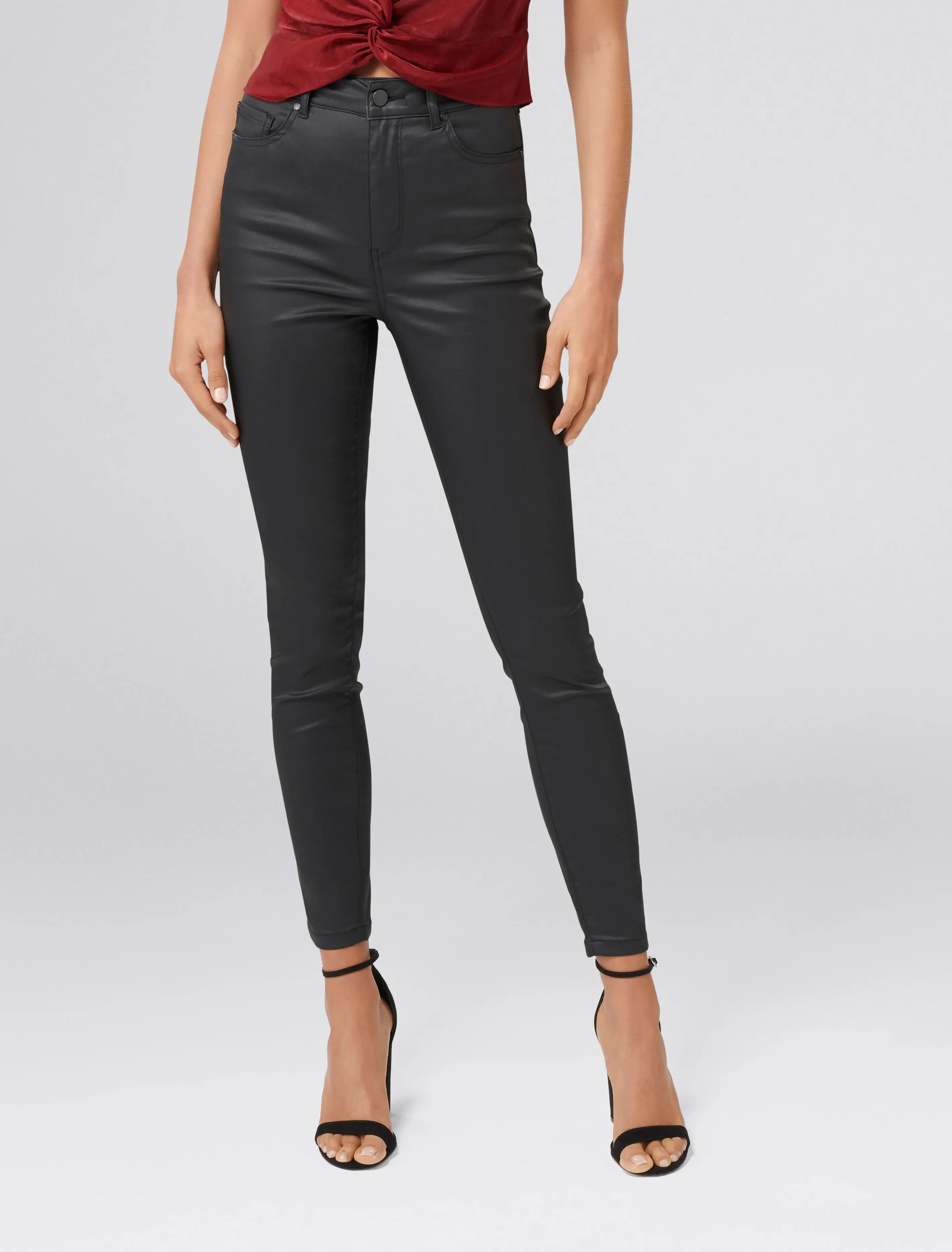 Cleo High-Rise Ankle Grazer Jeans | Forever New (AU)