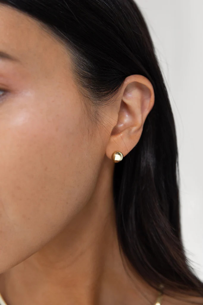 SMALL BALL EARRING | OAK + FORT