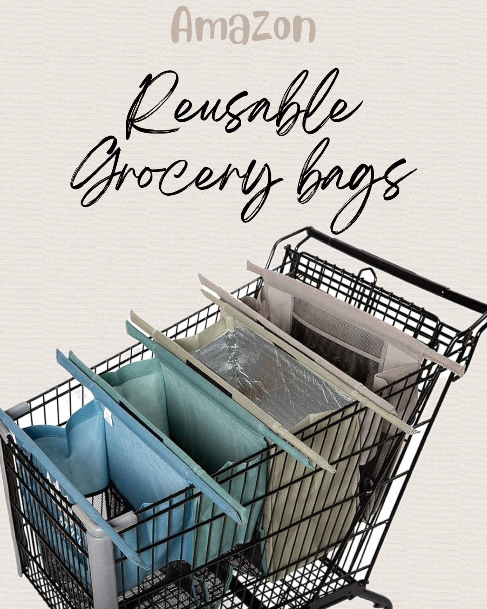 Amazon reusable grocery bags 


#amazonfinds #amazon #reusablegrocerybags #shopping #groceryfinds

#LTKfindsunder50 #LTKGiftGuide #LTKfamily