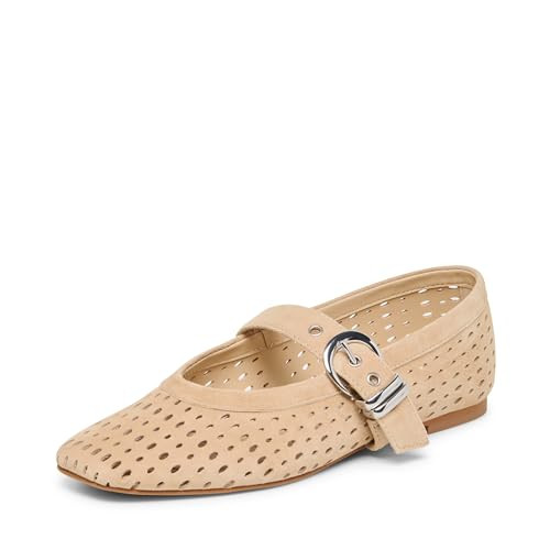 Dolce Vita Women's Mikel Ballet Flat, Camel, 6.5 | Amazon (US)