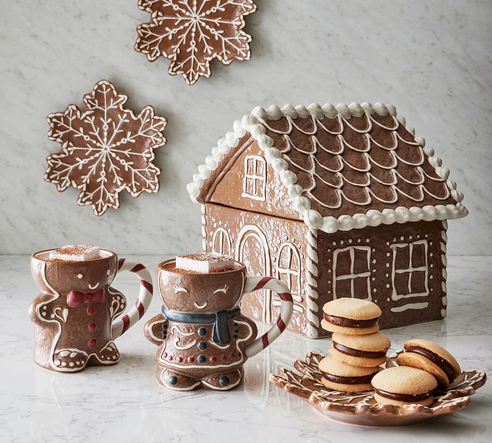 Ms. Spice Gingerbread Mugs | Pottery Barn (US)