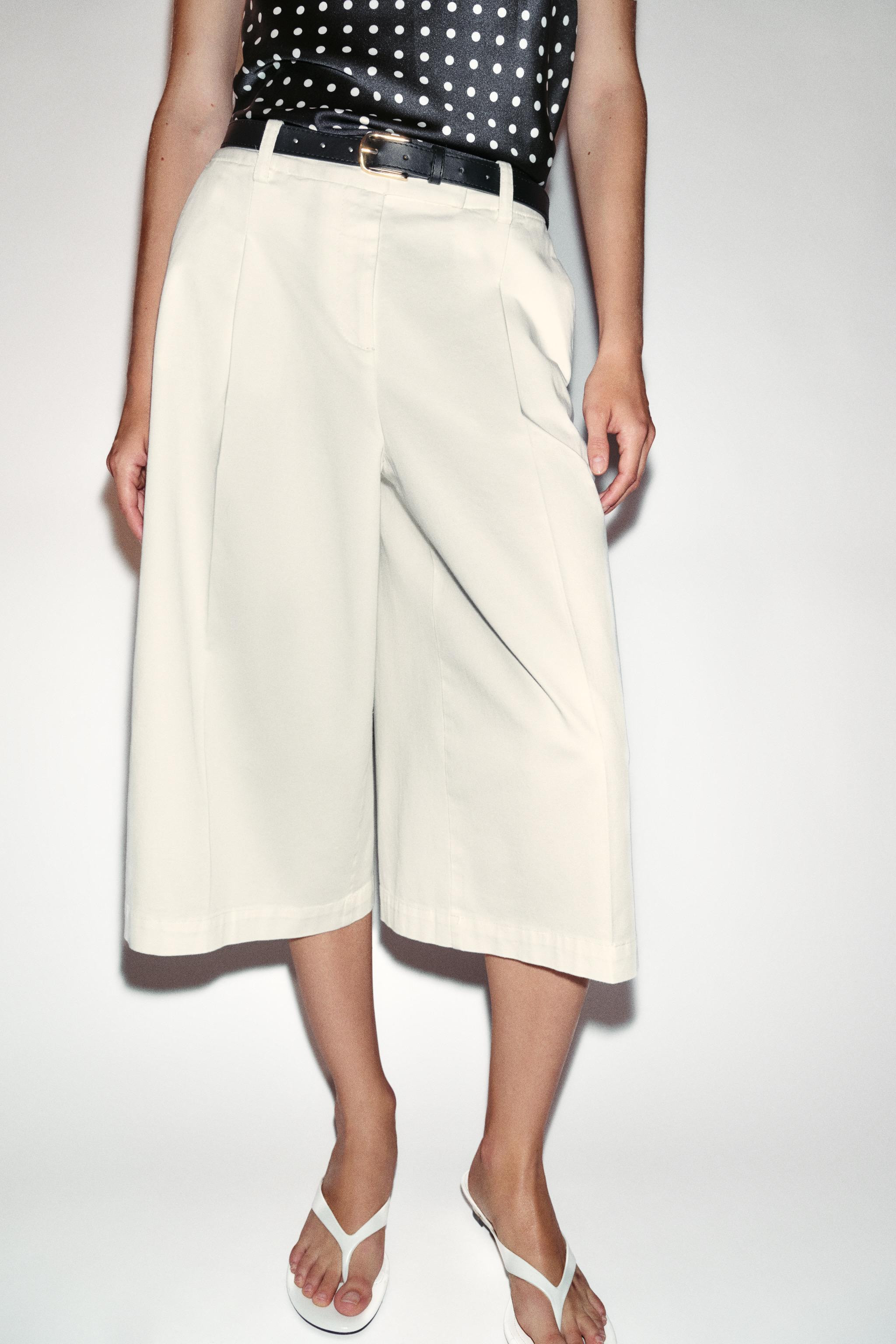 LONG BELTED SHORTS | Zara US