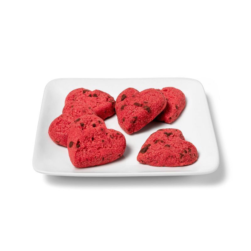 Red Velvet Shortbread Heart Shaped - 7oz - Favorite Day™ | Target