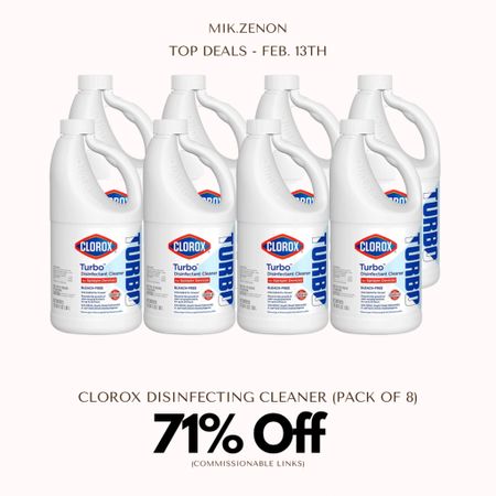 Price Drop Alert 🚨 71% off these Turbo disinfectant cleaner for spray devices. It is multi-surface use and is bleach free!

#LTKhome #LTKunder50 #LTKsalealert