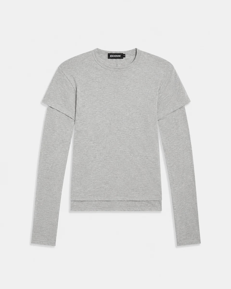 Rory Layered Long Sleeve | EB Denim | EB Denim