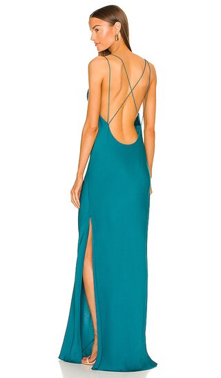 Olena Dress in Turquoise | Revolve Clothing (Global)