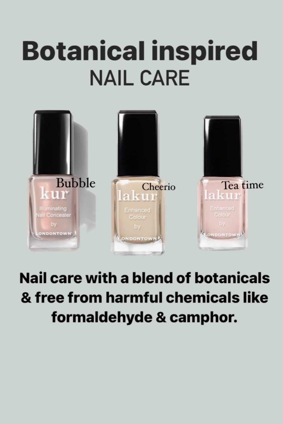 Toxic free, botanical nail care 

#LTKGiftGuide #LTKbeauty #LTKfindsunder50