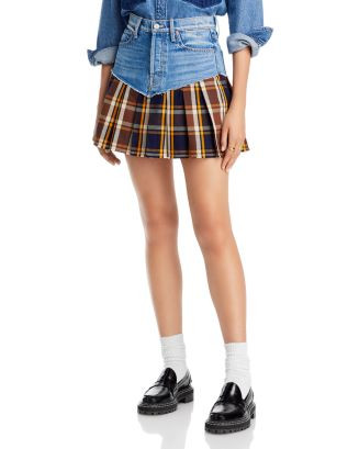MOTHER The Fluff And Fold Mini Skirt Women - Bloomingdale's | Bloomingdale's (US)