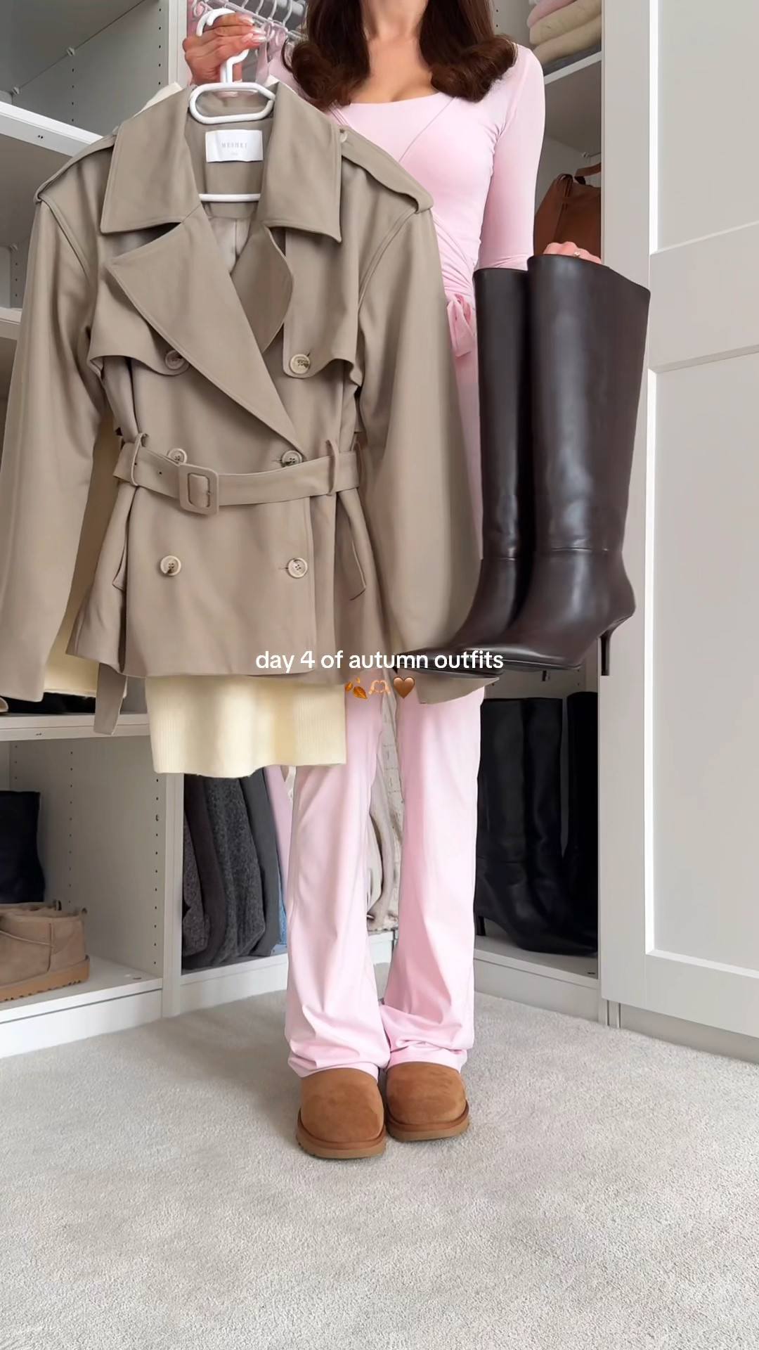 Autumn outfit idea 🍂🫶🏼 

Loving this cozy knit dress layered with a trench & brown boots - the perfect mix of chic and comfy for autumn days 🧸☕️

Should I keep this fall outfit series going? 💭

#fallfashion #autumnoutfits #outfitideas #fallwardrobe #fallstyle #ootdinspiration #dailyoutfitinspo #chicstyle #autumnstyle #ootdfashion #styleinspo #fashioninspo #howtostyle #cozyoutfit #zaradaily #outfitstyle

#LTKTall #LTKSeasonal #LTKStyleTip