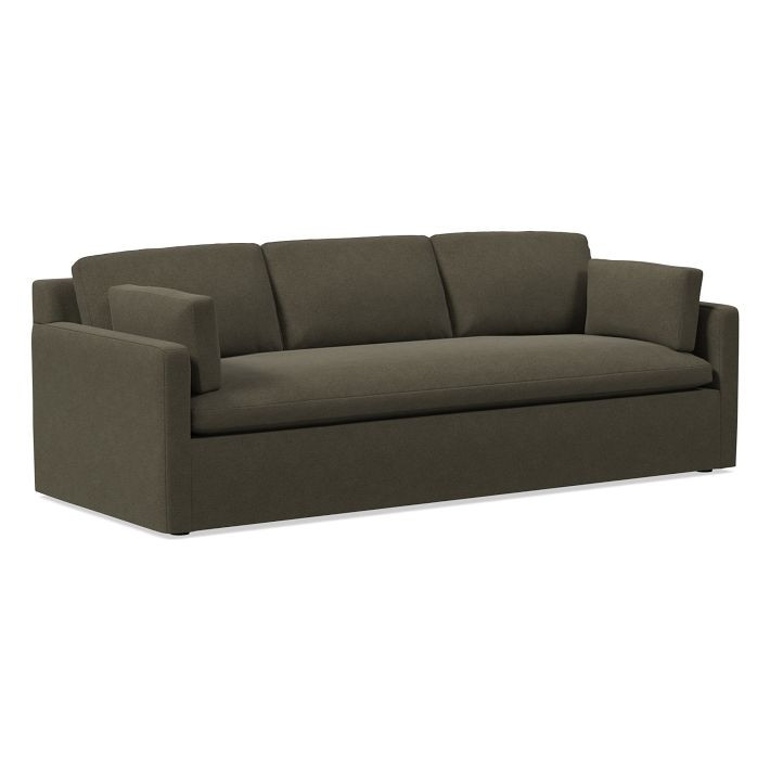 Marin Skirted Slipcover Sofa (71"–94") | West Elm (US)