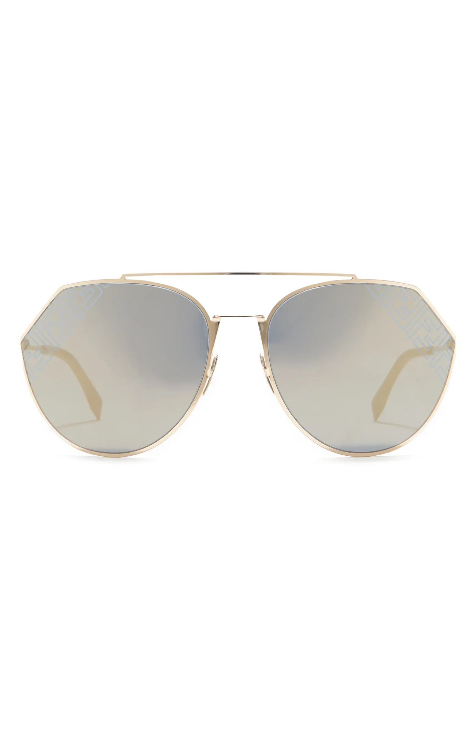 Fendi 67mm Aviator Sunglasses | Nordstromrack | Nordstrom Rack