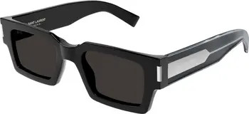 Saint Laurent 50mm Rectangular Sunglasses | Nordstrom | Nordstrom