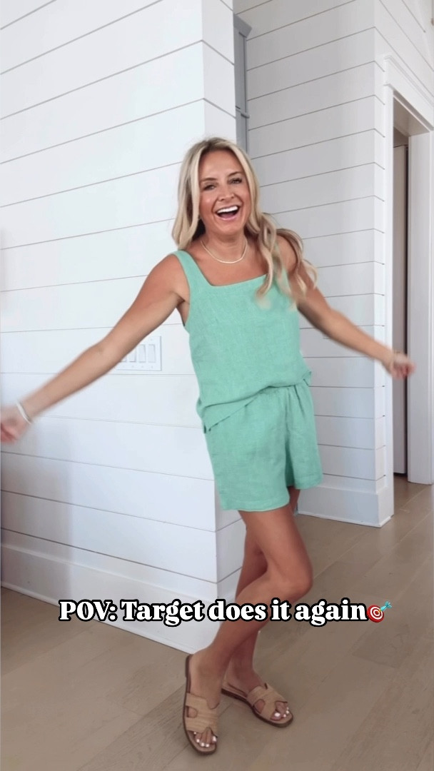 Target doing it again! This set is perfection. Comes in other colors! This was March best seller! Wearing an XS in both!

#LTKWatchNow #LTKSeasonal #LTKStyleTip