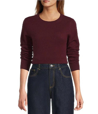Antonio Melani Luxury Collection Cameron Cashmere Crew Neck Long Sleeve Knit Sweater | Dillard's | Dillard's