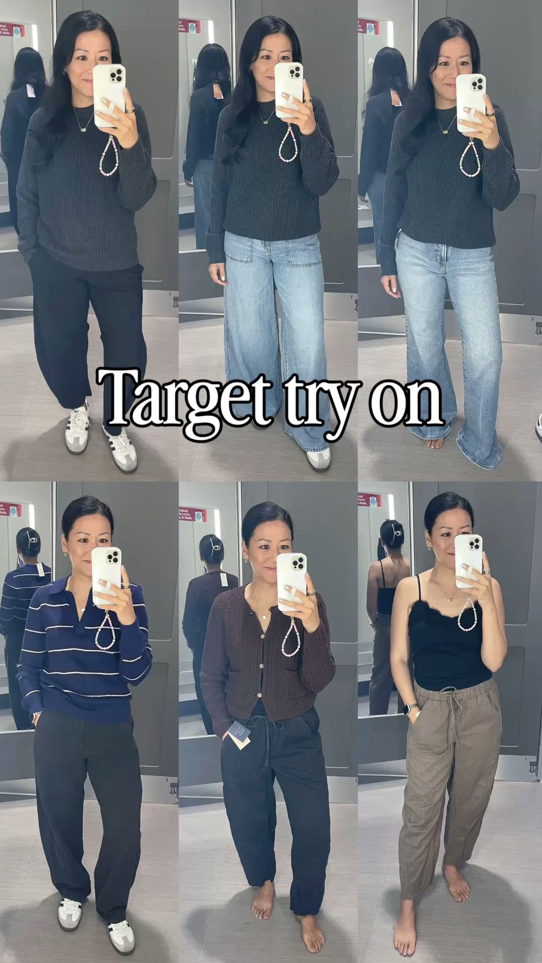 Wearing size small in all tops
Size small in pants and size 4 in jeans

Natural fibers
100% cotton
Barrel pants
Target fall fashion

#targetstyle @Target

#LTKSaleAlert #LTKOver40 #LTKSeasonal