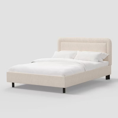 Ruched Platform Bed - Threshold™ designed with Studio McGee | Target