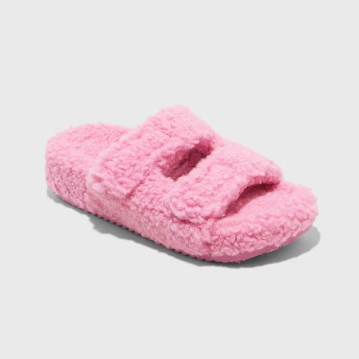 Women's Stella Double Strap Slide Slippers - Stars Above™ | Target