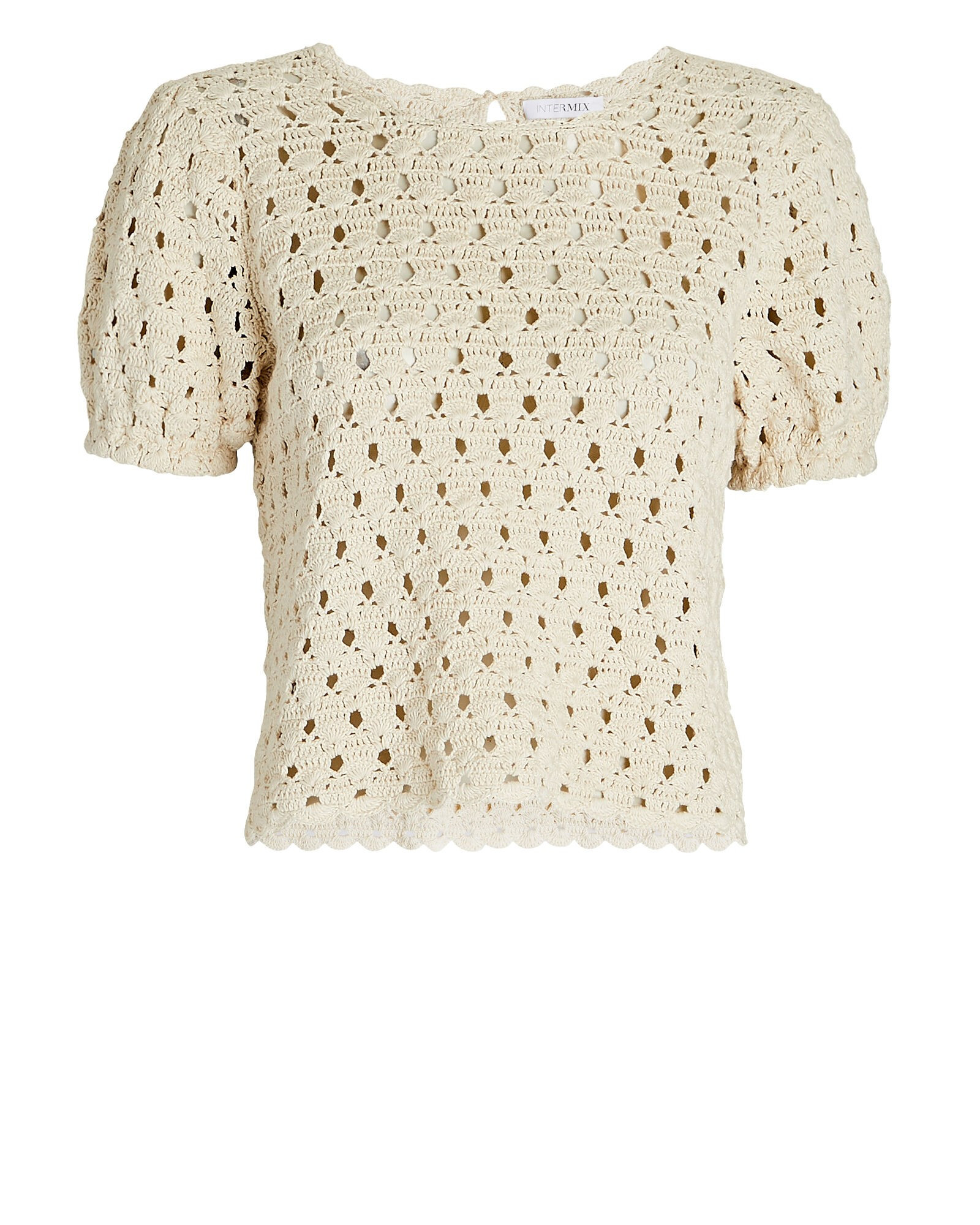 Diane Crocheted Cotton Top | INTERMIX
