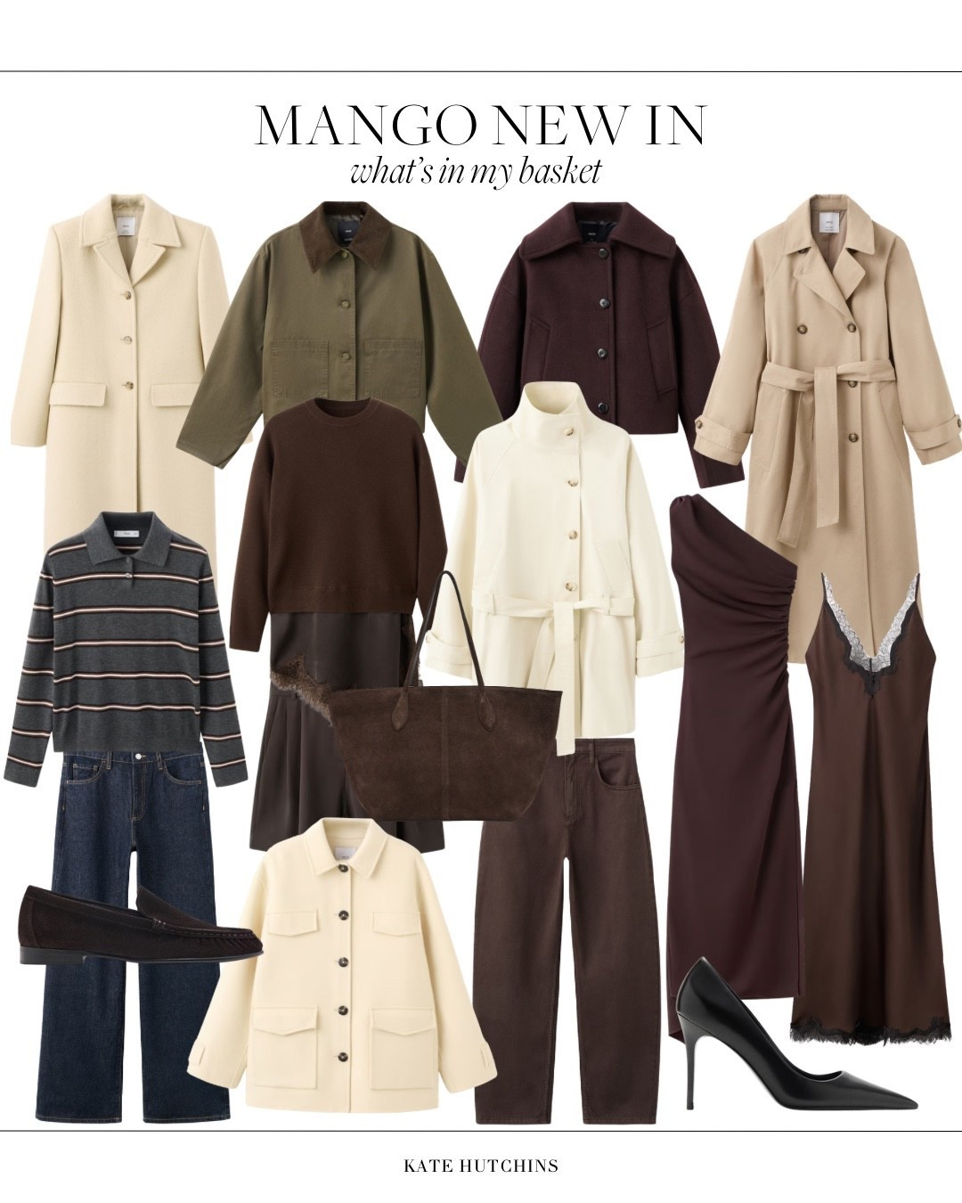 Mango new in🤎 here is what’s on my wishlist 

#LTKuk #LTKeurope #LTKwinter