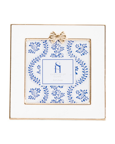 4x4 Bow Tabletop Picture Frame | TJ Maxx