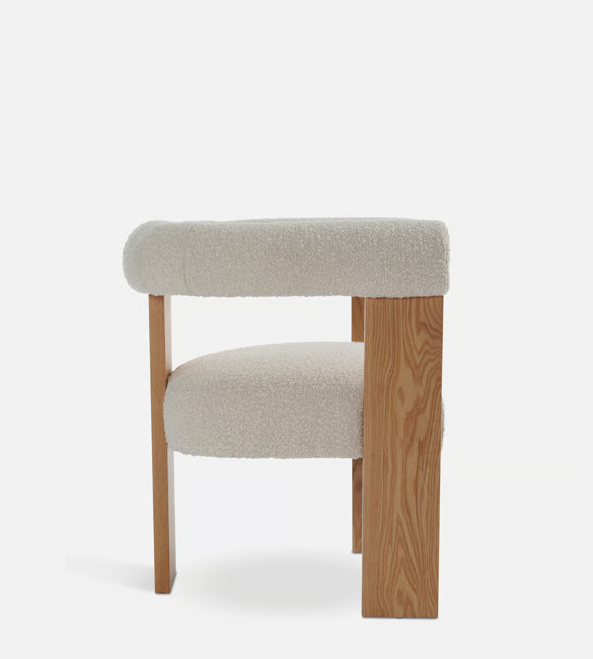 Eldon Dining Chair, Boucle, Oak, US - Soho Home | Soho Home Ltd