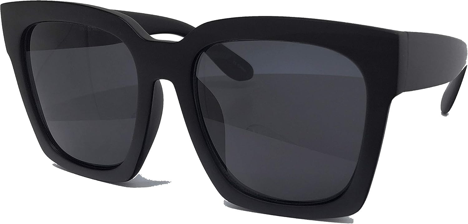 O2 Eyewear 7151 Premium Oversize XXL Women Men Fashion Sunglasses | Amazon (US)