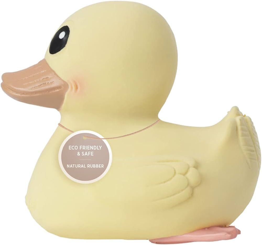 HEVEA Kawan Mini Rubber Duck - 100% Natural Rubber Baby Bath Toy - Eco Friendly, Perfect for Play... | Amazon (US)