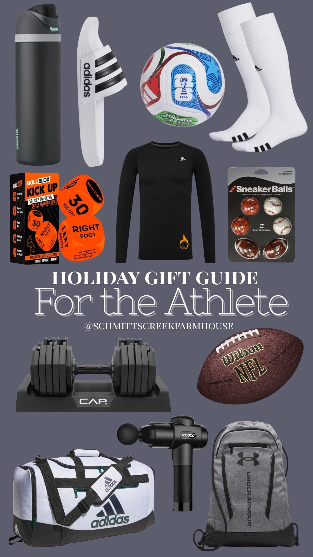 Holiday Gift Guide for the Teen Athlete 🏈⚽️⚾️

Amazon Gift Ideas | Youth Sports Gear & Equipment | Kids Soccer & Football Gift Ideas | Boy Gift Ideas

#LTKGiftGuide #LTKActive #LTKKids