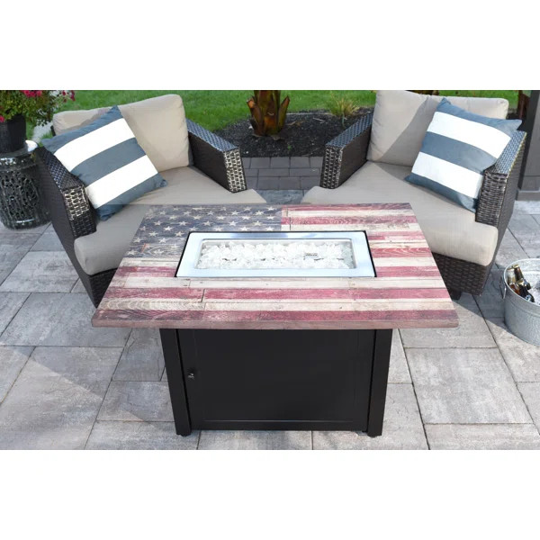 24.8'' H x 28'' W Steel Propane Outdoor Fire Pit | Wayfair North America