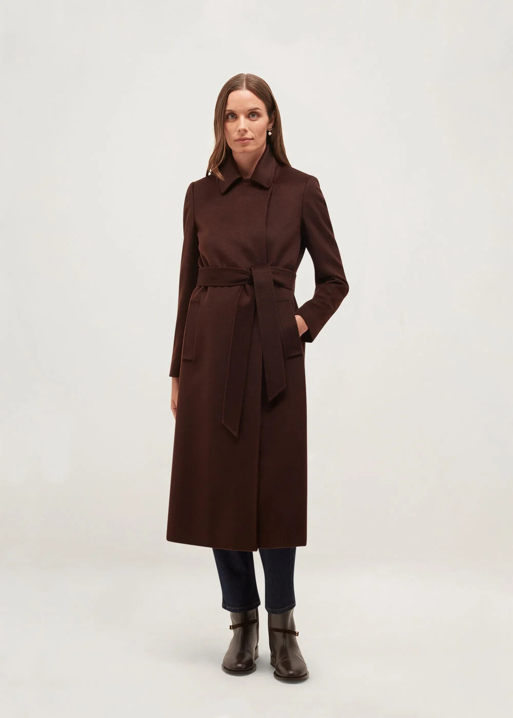 Petite Livia Wool Coat | Hobbs UK | | Hobbs