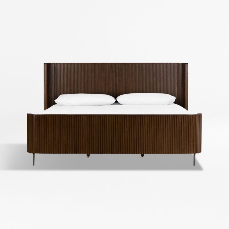 Baylor King Bed + Reviews | Crate & Barrel | Crate & Barrel
