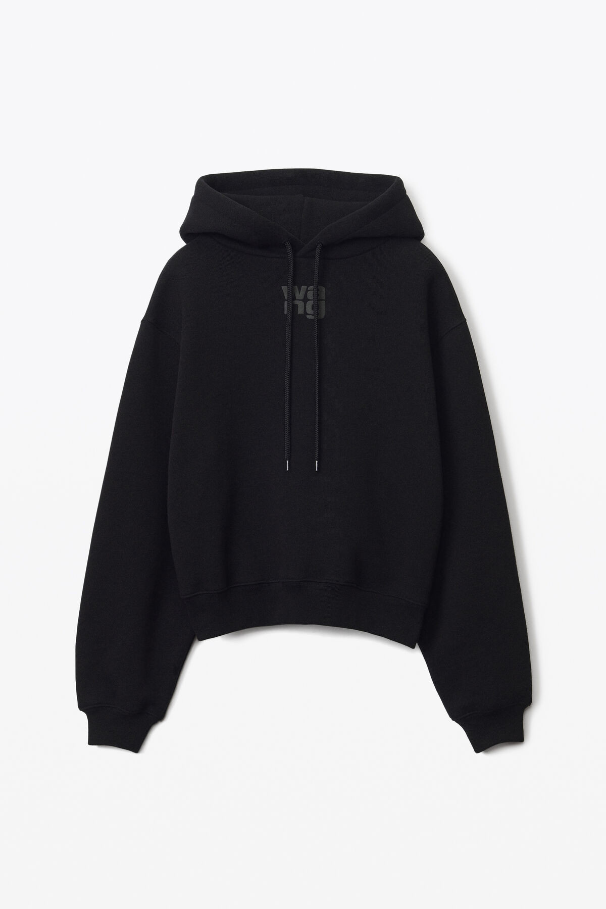 PUFF LOGO HOODIE IN STRUCTURED TERRY | Alexander Wang APAC