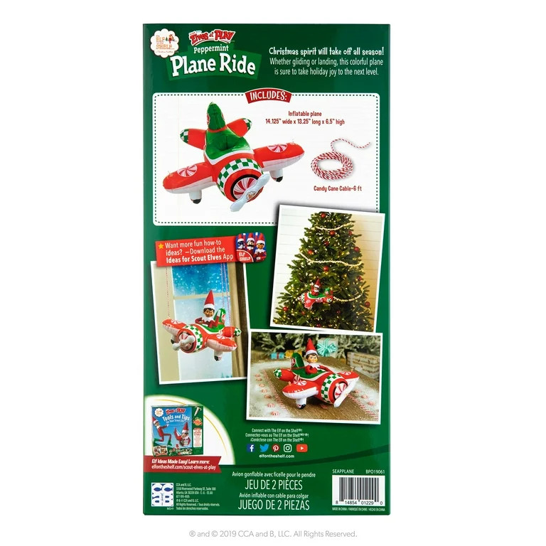 The Elf on the Shelf Peppermint Plane Ride (Elf Not Included) | Walmart (US)