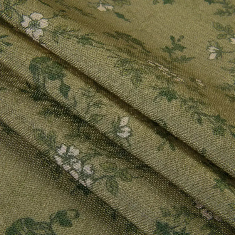 Sara Le Print Linen Drapery Pleated | TWOPAGES