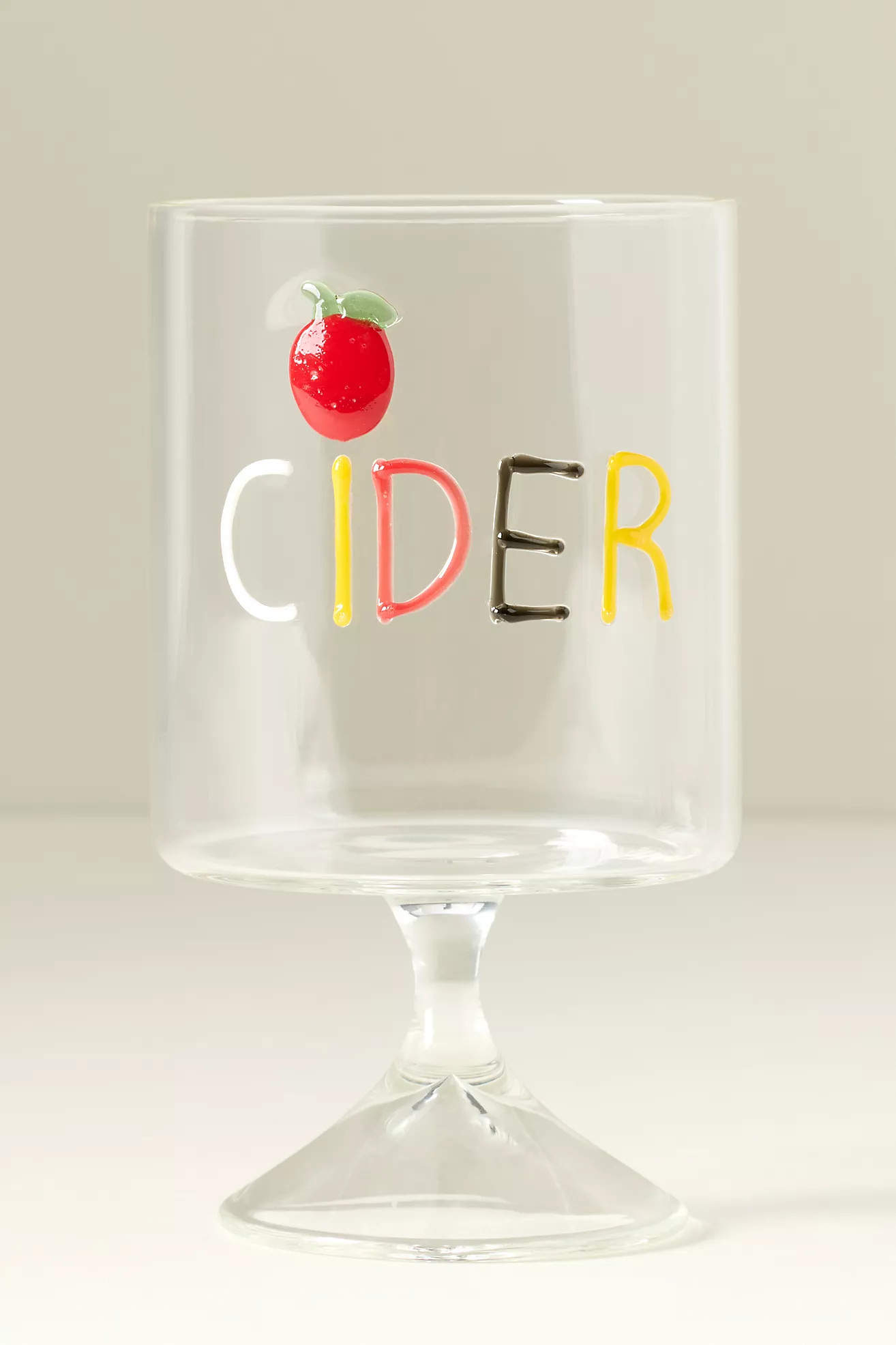 Word Play Halloween Wine Glass | Anthropologie (US)