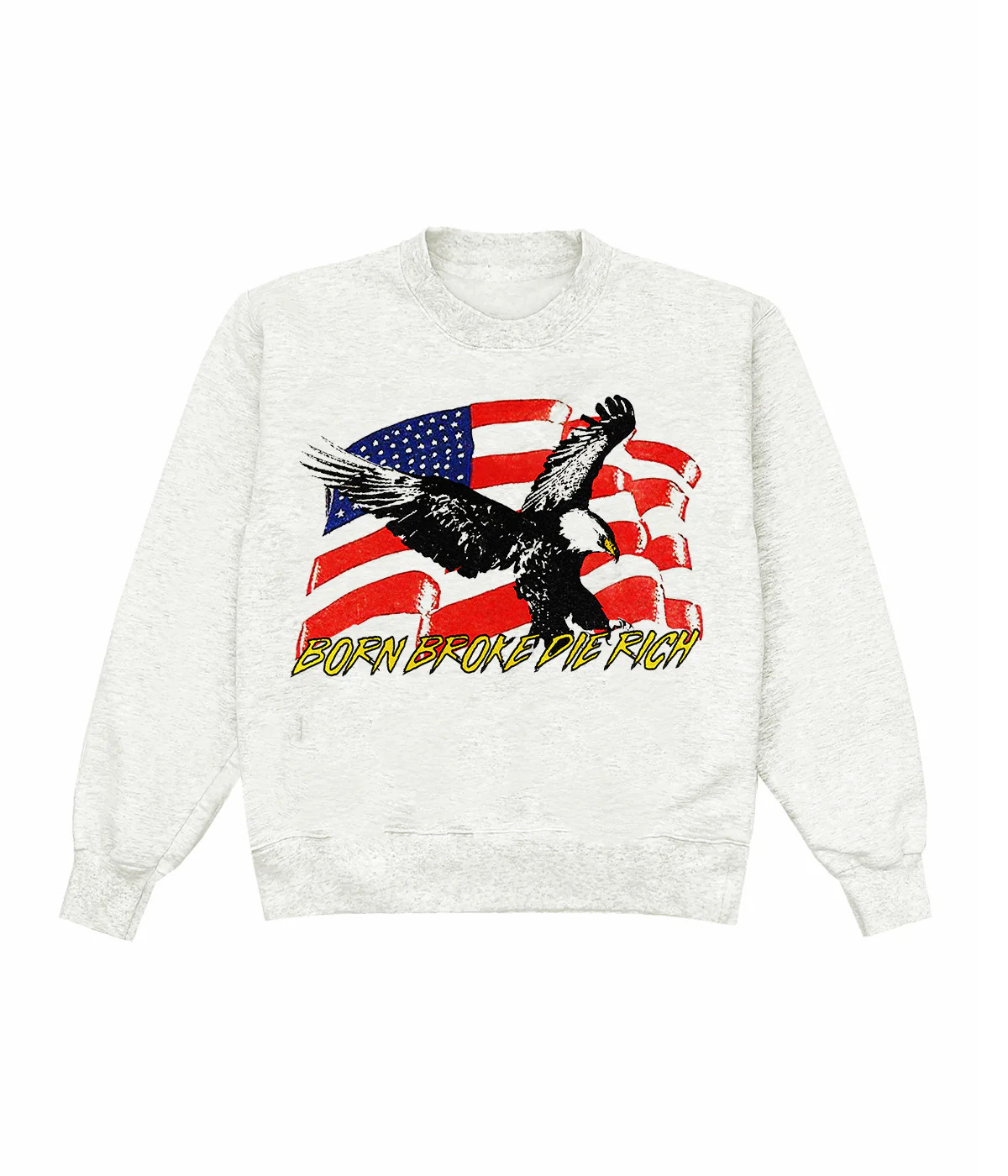 Born Broke Die Rich Crewneck | Shop Kristin Jones