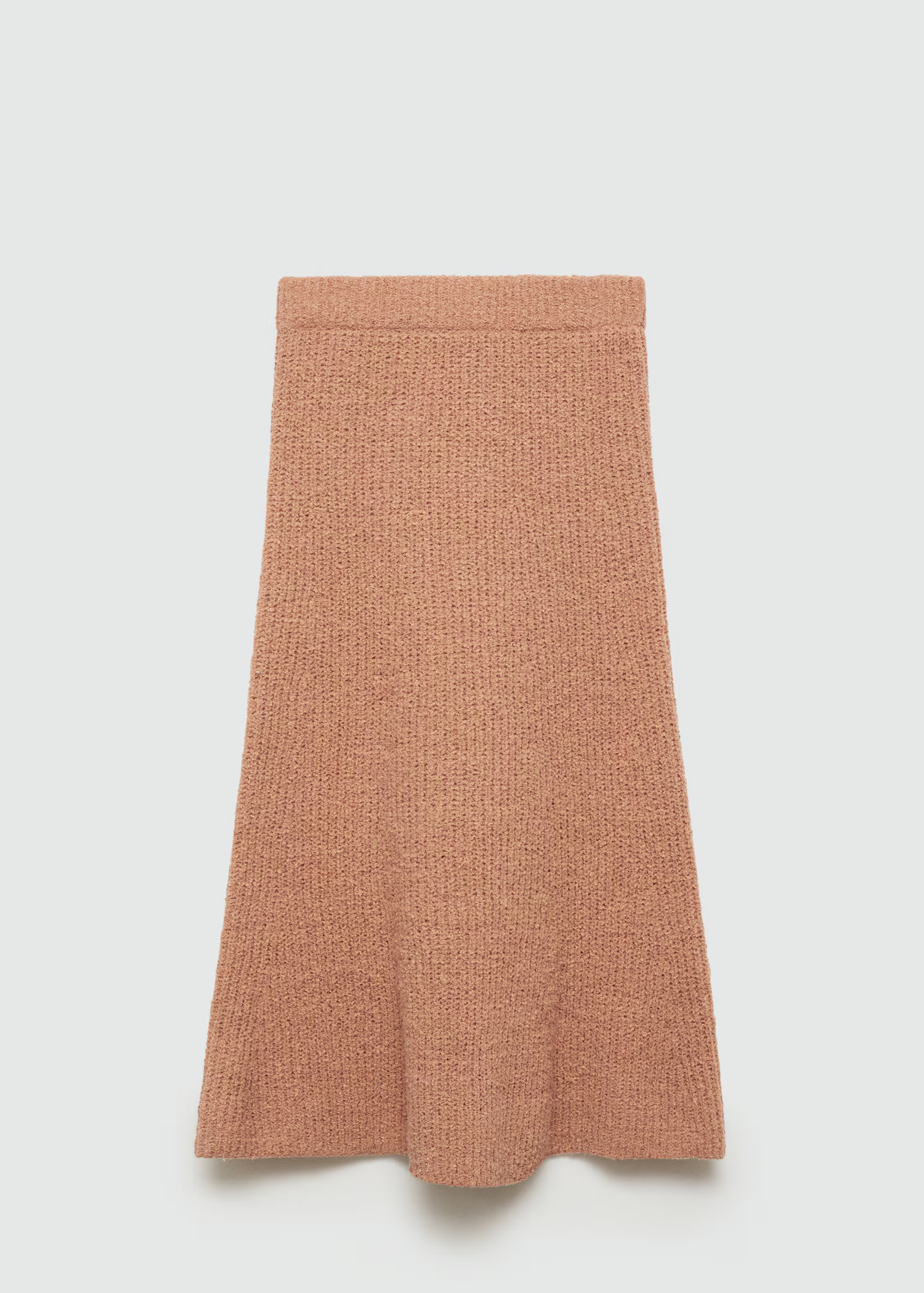 Flared ribbed skirt | MANGO (UK)